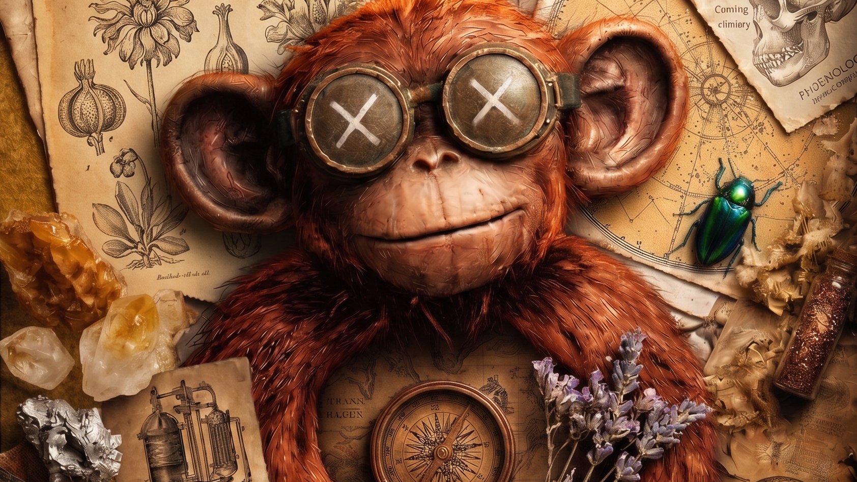 Glitter Monkey